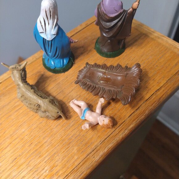 Nativity figures, vintage - Picture 4 of 10